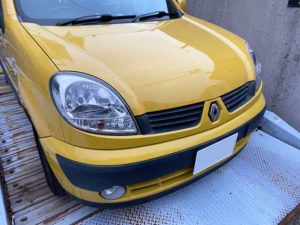 ルノー カングー 鍵の紛失 現地にて鍵作成