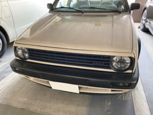 1990y VW GOLF2 鍵の紛失作成