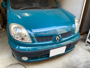 ルノー カングー キーレス破損 エンジン不動からの復旧