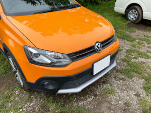 2011y VW CROSS POLO 鍵を紛失 現地にて作成